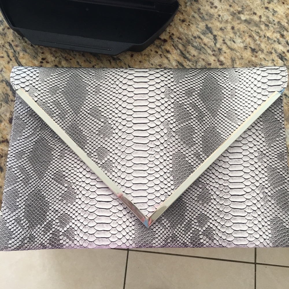 Over Sized Python Clutch - image 1